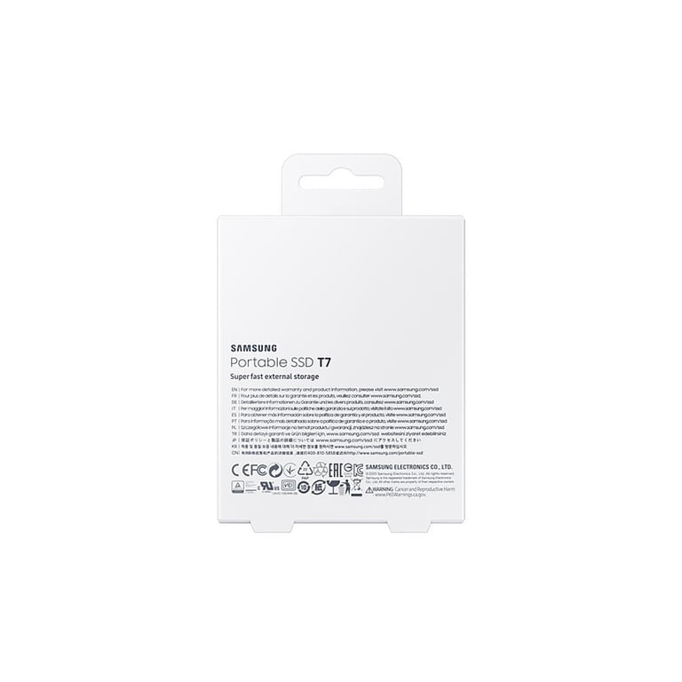 Накопичувач SSD USB 3.2 2TB T7 Samsung (MU-PC2T0T/WW) - фото 12