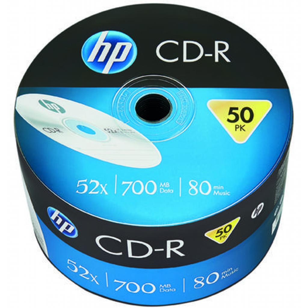 Диск CD HP CD-R 700MB 52X 50шт (69300/CRE00070-3) - головне фото
