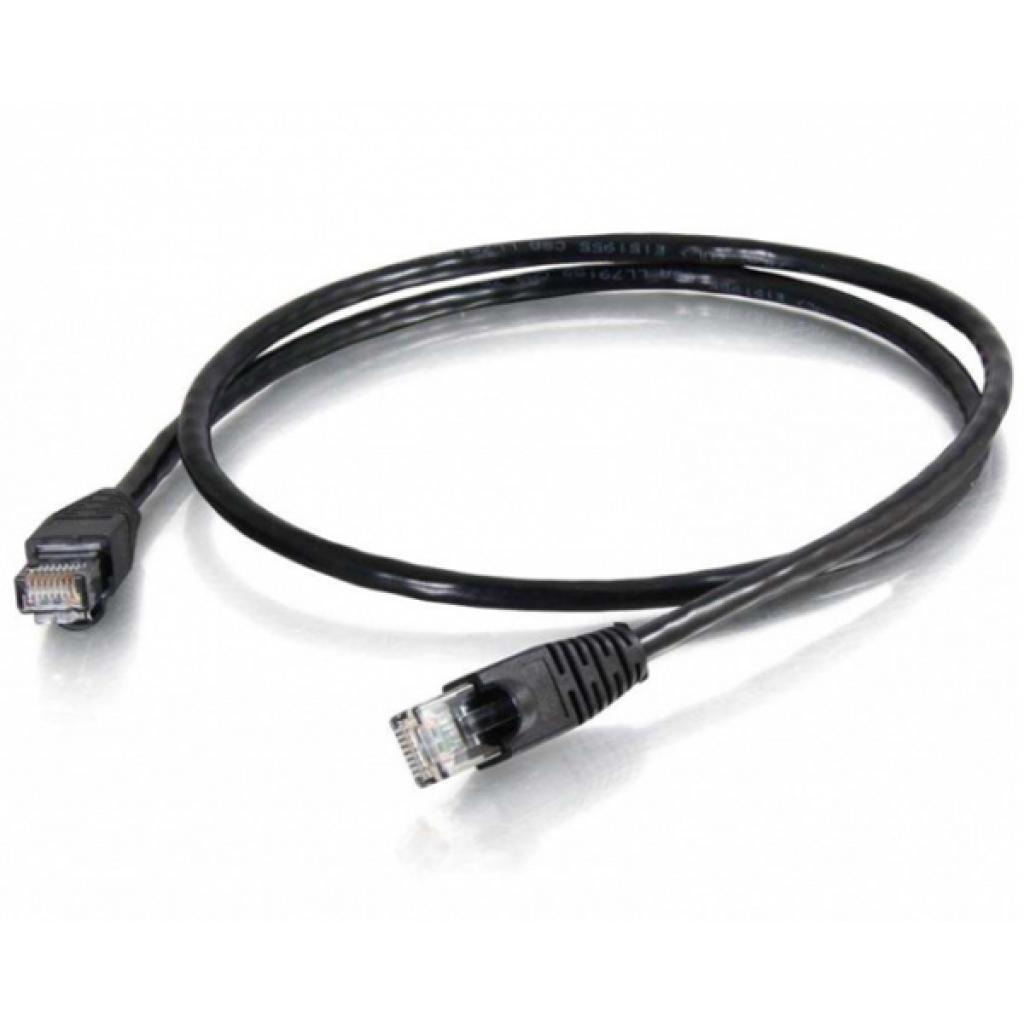 Патч-корд 2м, UTP, cat.5e, CCA, black Ritar (PCR-CCA/2Bk) - фото 1