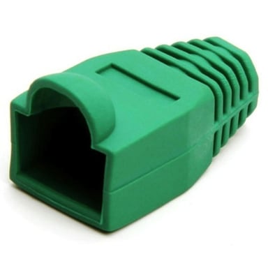 Ковпачок конектора RJ-45 Green (100 шт/уп.) Merlion (CPRJ45ML-GN) - фото 1