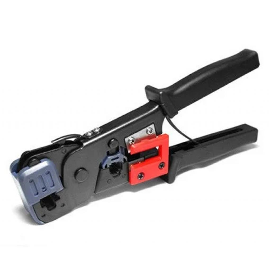 Інструмент Merlion RJ-45 (8P8C), RJ-12/11 (6P6C), Black (MLT-3 / 03513) - фото 1 Інструмент Merlion RJ-45 (8P8C), RJ-12/11 (6P6C), Black (MLT-3 / 03513) - фото 1