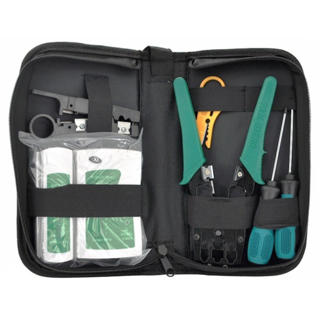 Набір інструментів для мережі 7 in 1, HT-315, G501, Tester, Screwdrivers, Stripper, Bag Merlion (B036) - фото 1 Набір інструментів для мережі 7 in 1, HT-315, G501, Tester, Screwdrivers, Stripper, Bag Merlion (B036) - фото 1