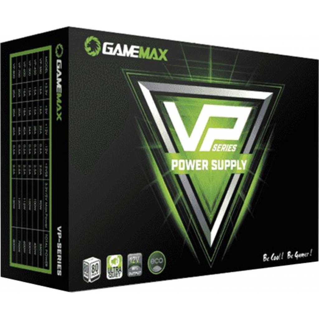 Блок живлення Gamemax 800W (VP-800) - фото 9 Блок живлення Gamemax 800W (VP-800) - фото 9