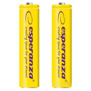Акумулятор Esperanza AA 2000mAh Ni-MH * 2 yellow (EZA103Y) - фото 1