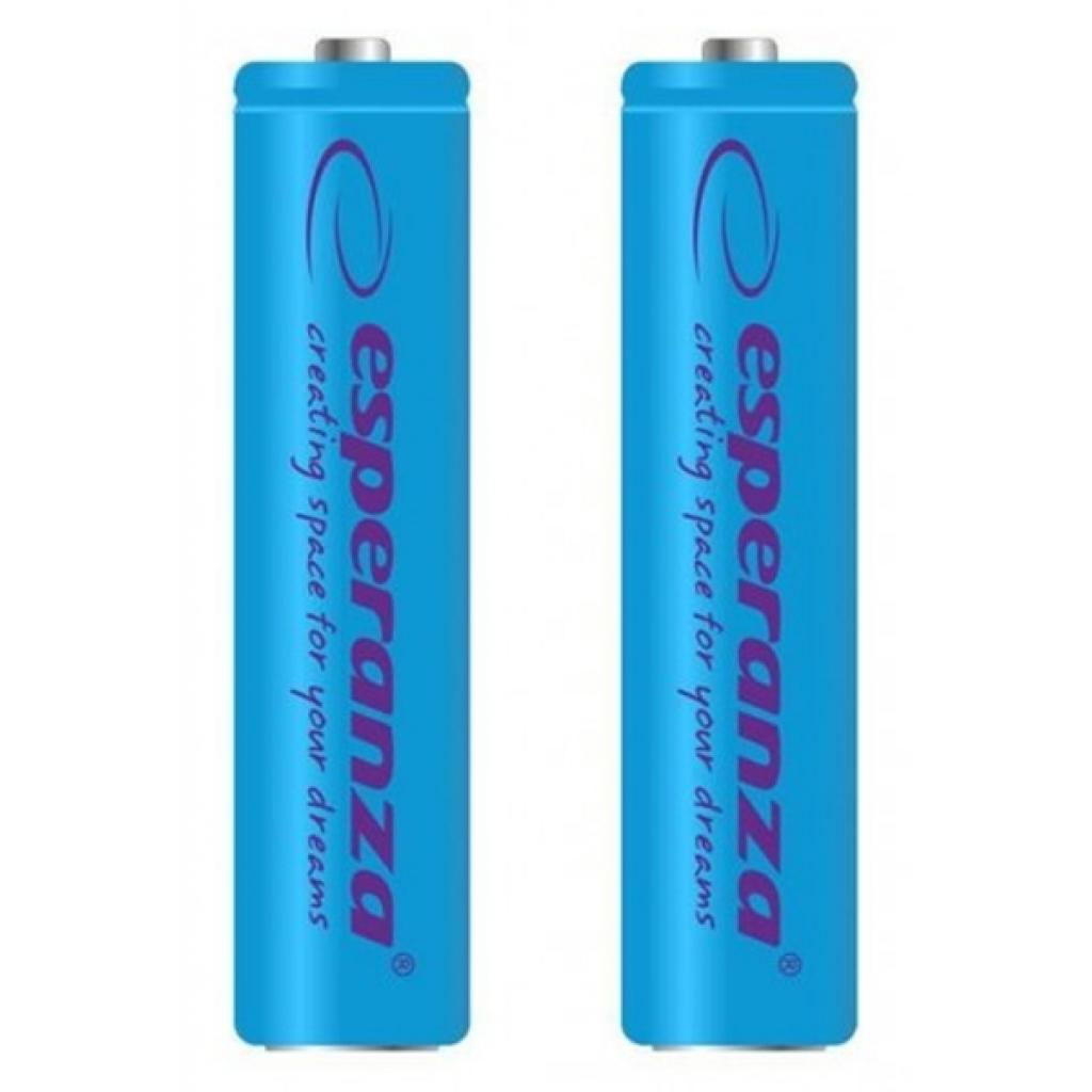 Акумулятор Esperanza AAA 1000mAh Ni-MH * 2 blue (EZA101B) - фото 1