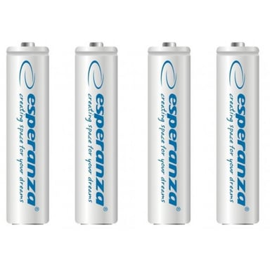 Акумулятор Esperanza AAA 1000mAh Ni-MH * 4 white (EZA102W)