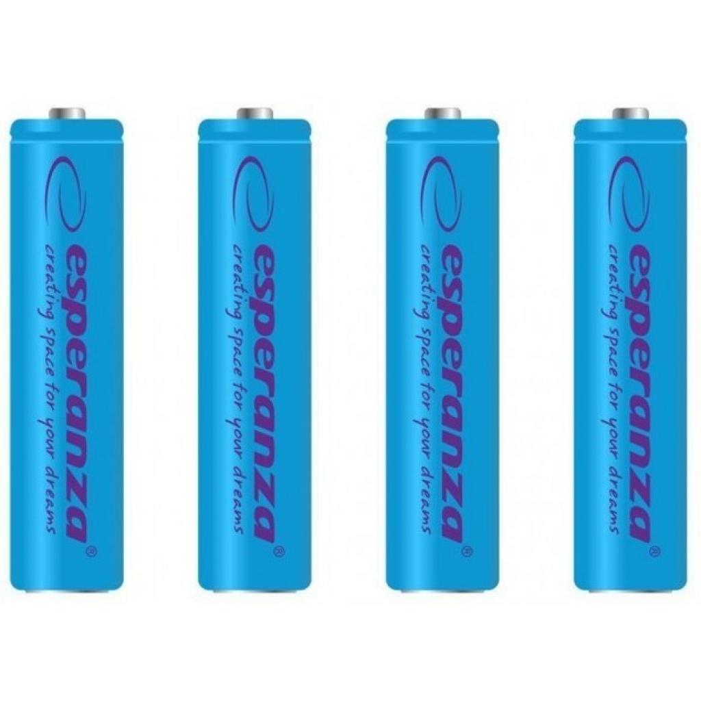 Акумулятор Esperanza AAA 1000mAh Ni-MH * 4 blue (EZA102B) - фото 1 Акумулятор Esperanza AAA 1000mAh Ni-MH * 4 blue (EZA102B) - фото 1