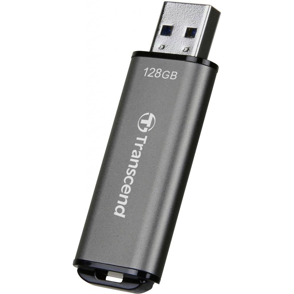 USB флеш накопичувач Transcend 128GB JetFlash 920 Black USB 3.2 (TS128GJF920) - фото 3 USB флеш накопичувач Transcend 128GB JetFlash 920 Black USB 3.2 (TS128GJF920) - фото 3