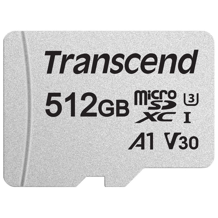 Карта пам'яті Transcend 512GB microSDXC Class 10 U3 (TS512GUSD300S-A) - фото 2