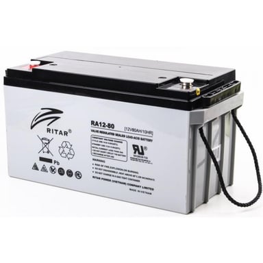 Батарея до ДБЖ Ritar AGM RA12-80, 12V-80Ah (RA12-80) - фото 1
