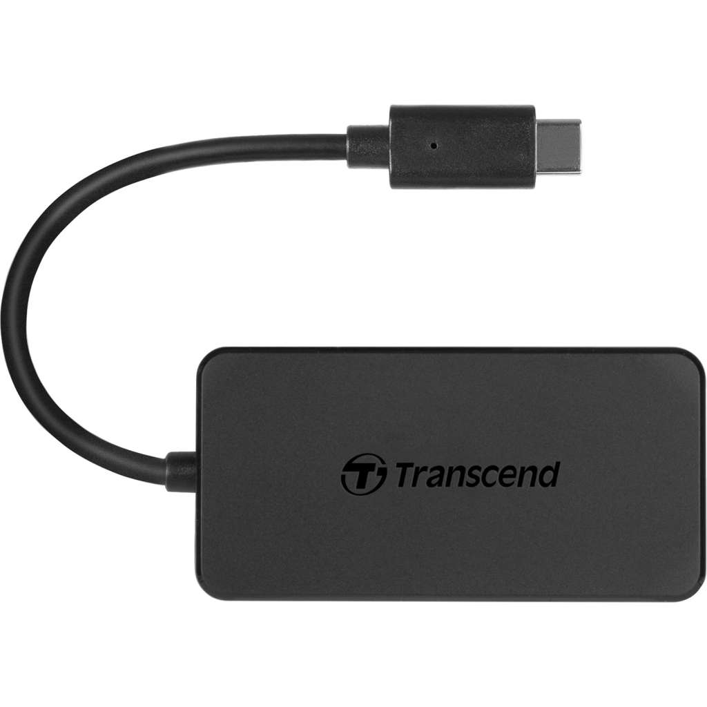 Концентратор Transcend Type-C HUB 4 ports (TS-HUB2C) - фото 1 Концентратор Transcend Type-C HUB 4 ports (TS-HUB2C) - фото 1