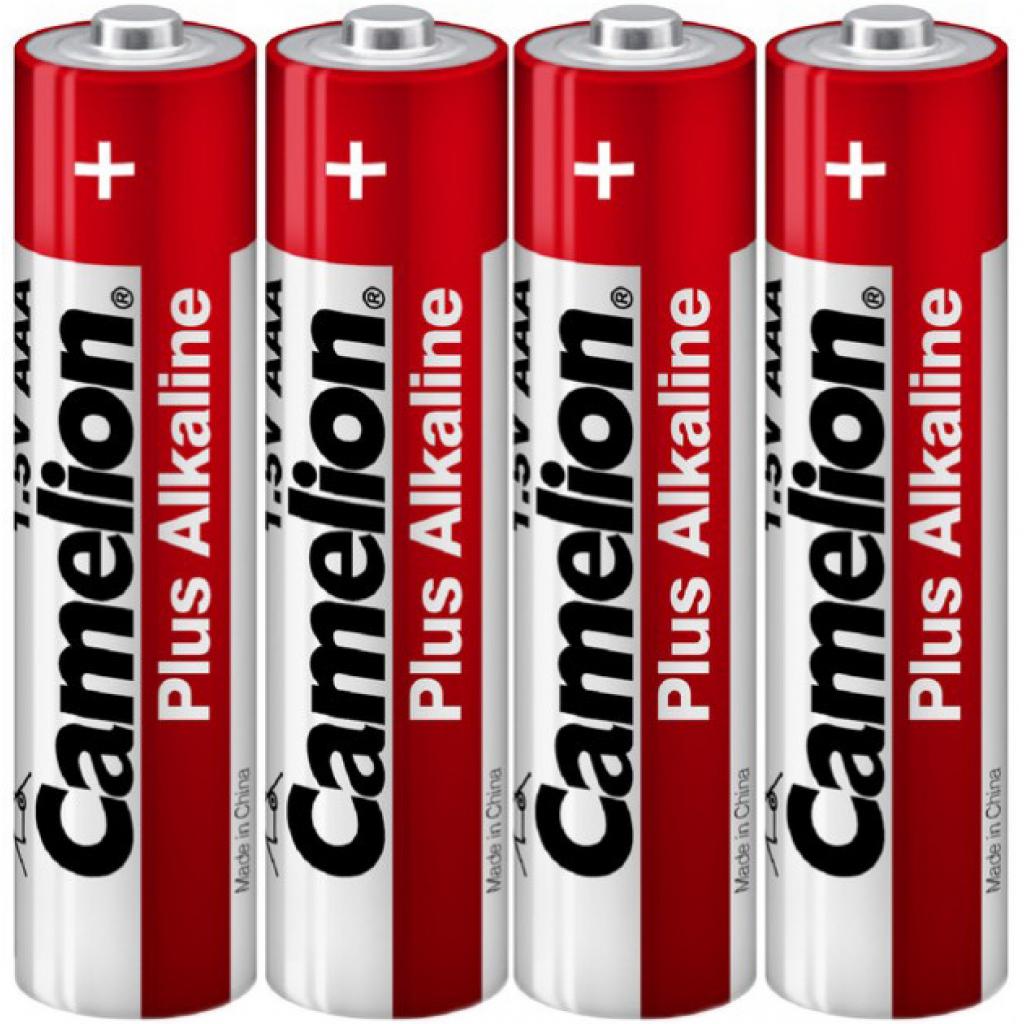Батарейка Camelion AAA LR03 Plus Alkaline (Shrink) * 4 (LR03-SP4) - фото 1 Батарейка Camelion AAA LR03 Plus Alkaline (Shrink) * 4 (LR03-SP4) - фото 1