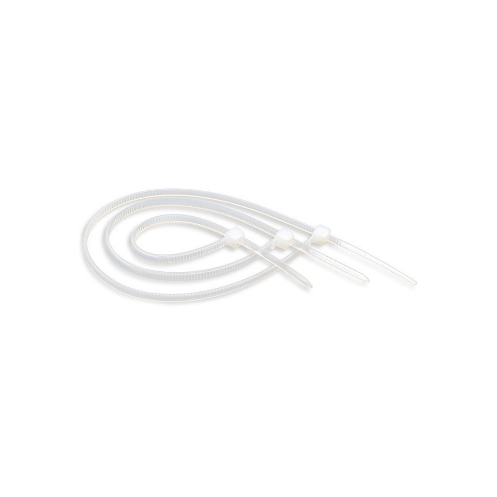 Стяжка 400мм/4.8мм, нейлонові, 100шт. у пакеті Atcom (48400) - фото 2 Стяжка 400мм/4.8мм, нейлонові, 100шт. у пакеті Atcom (48400) - фото 2