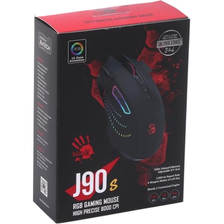 Мишка A4Tech Bloody J90s Black (4711421949040) - фото 8
