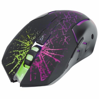 Мишка Marvo M207 LED USB Black (M207) - фото 1