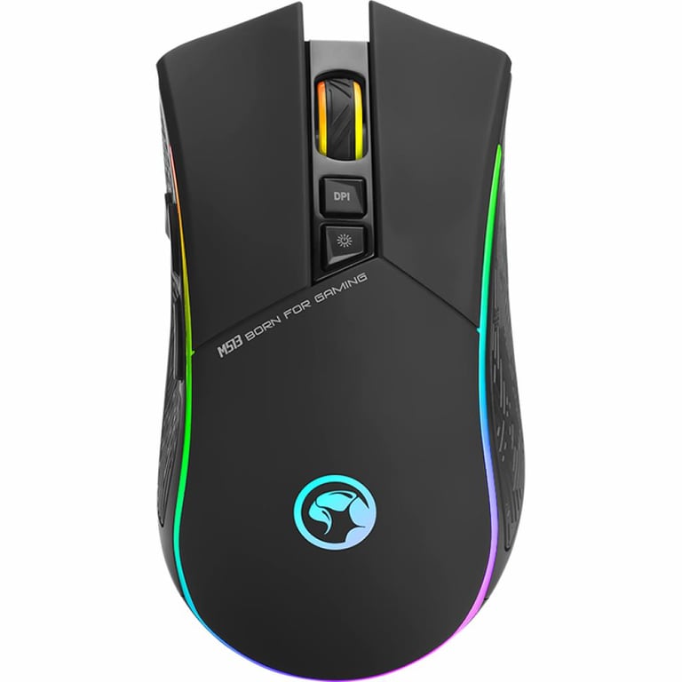 Мишка Marvo M513 RGB USB Black (M513) - фото 6