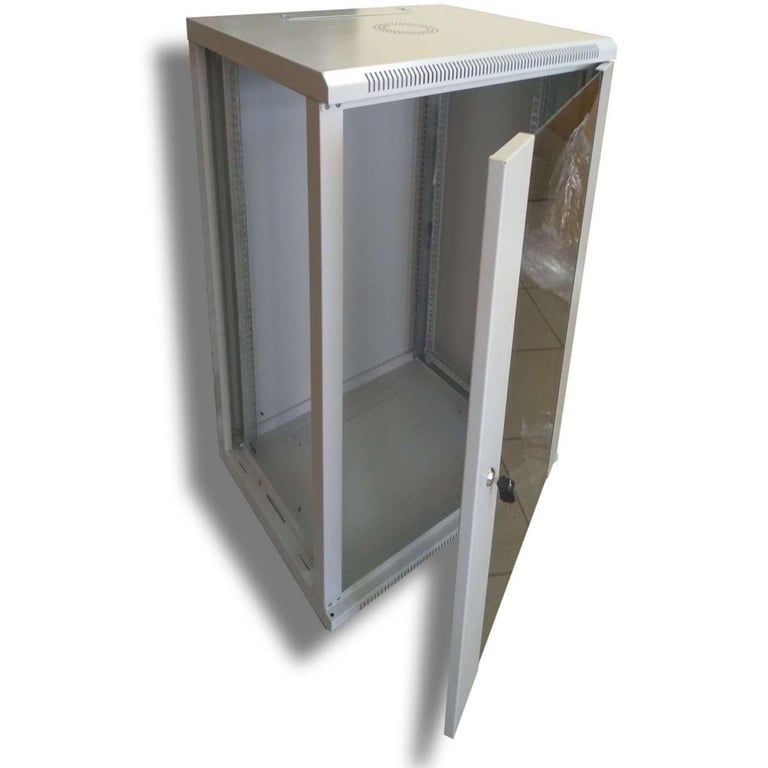 Шафа настінна Hypernet 18U 19" 600x450 (WMNC-18U-FLAT) - фото 2