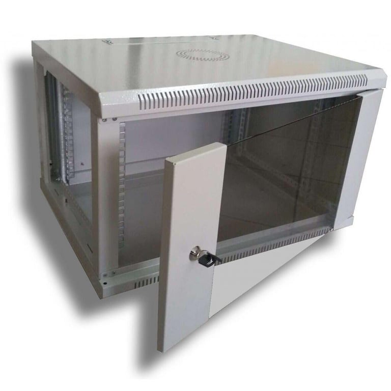 Шафа настінна Hypernet 4U 19" 600x600 (WMNC66-4U-FLAT) - фото 5