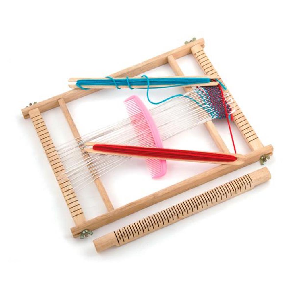 Набір для творчості Viga Toys Ткацький верстат (58392) - фото 1 Набір для творчості Viga Toys Ткацький верстат (58392) - фото 1