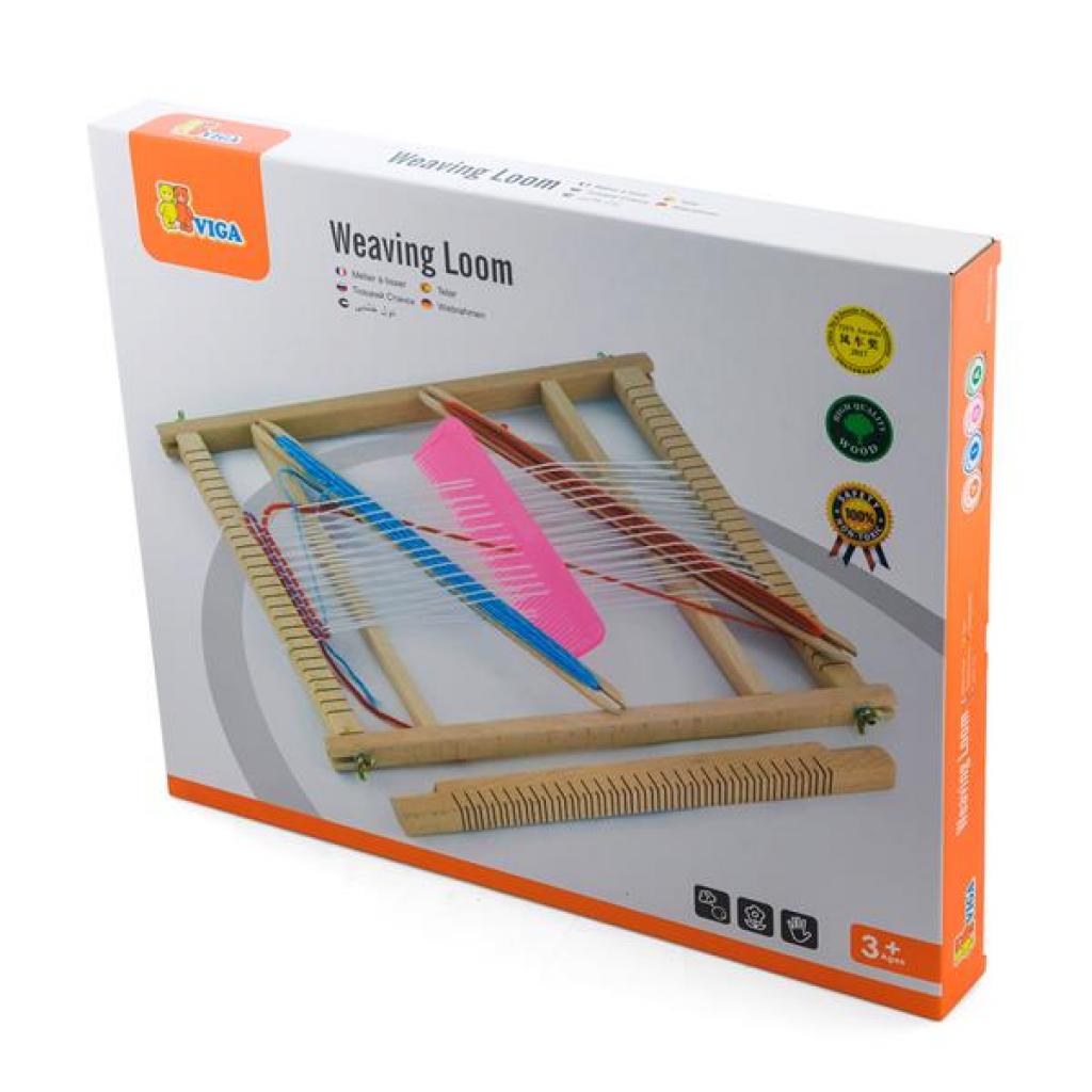 Набір для творчості Viga Toys Ткацький верстат (58392) - фото 2 Набір для творчості Viga Toys Ткацький верстат (58392) - фото 2