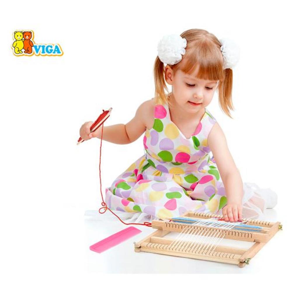 Набір для творчості Viga Toys Ткацький верстат (58392) - фото 3 Набір для творчості Viga Toys Ткацький верстат (58392) - фото 3
