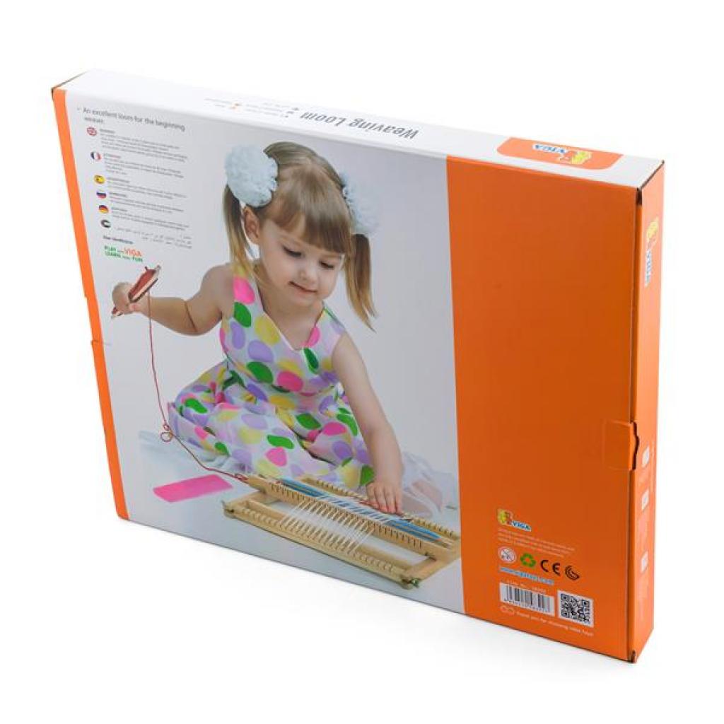 Набір для творчості Viga Toys Ткацький верстат (58392) - фото 4 Набір для творчості Viga Toys Ткацький верстат (58392) - фото 4
