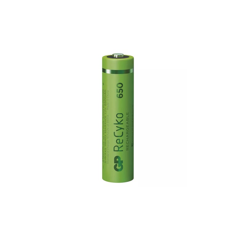 Акумулятор Gp AAA 65AAAHCE-EB2 Recyko 650 mAh * 2 (65AAAHCE / 4891199186677) - фото 2