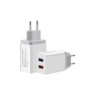 Зарядний пристрій XoKo WC-210 2.4A USB White (WC-210-WH) (WC-210-WH) - фото 1