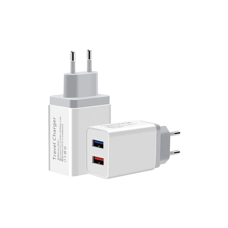 Зарядний пристрій XoKo WC-210 2.4A USB White (WC-210-WH) (WC-210-WH) - фото 1