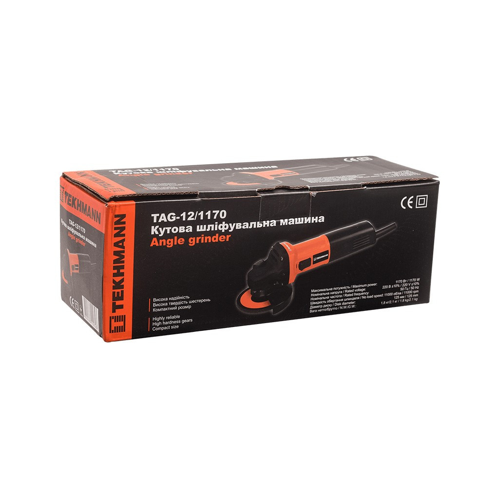 Шліфувальна машина Tekhmann TAG-12/1170 (845239) - фото 8 Шліфувальна машина Tekhmann TAG-12/1170 (845239) - фото 8