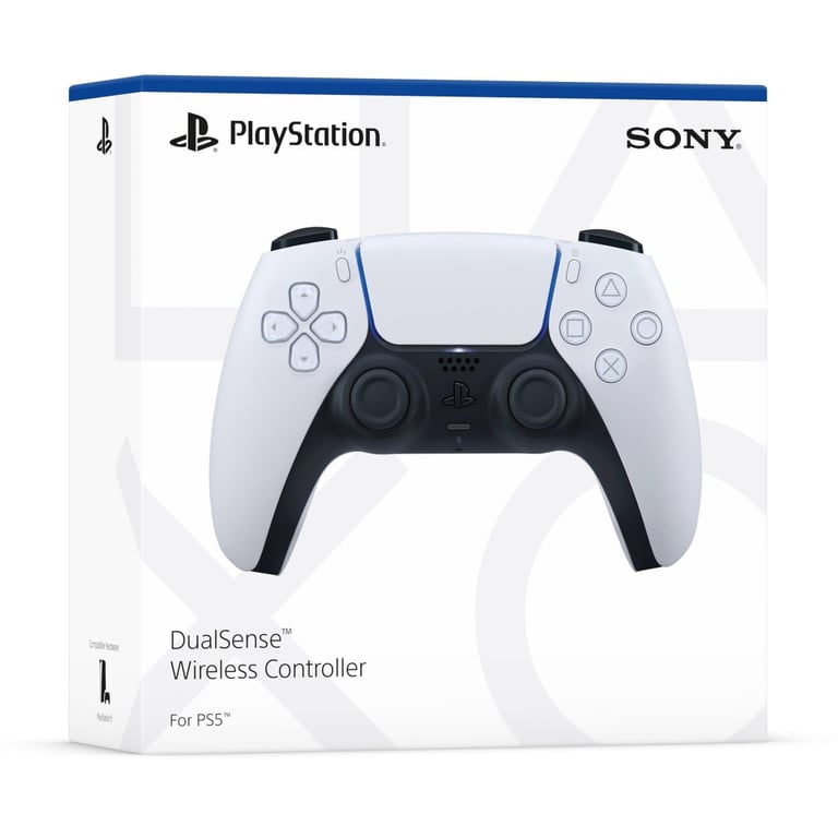 Геймпад Sony Playstation DualSense Bluetooth PS5 White (9399902) - фото 7
