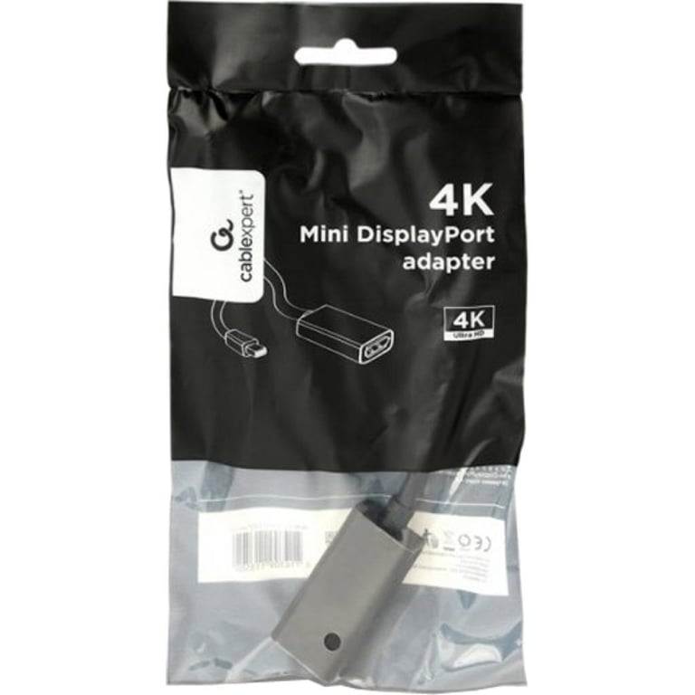 Перехідник Mini DisplayPort to DisplayPort Cablexpert (A-mDPM-DPF4K-01) - фото 2
