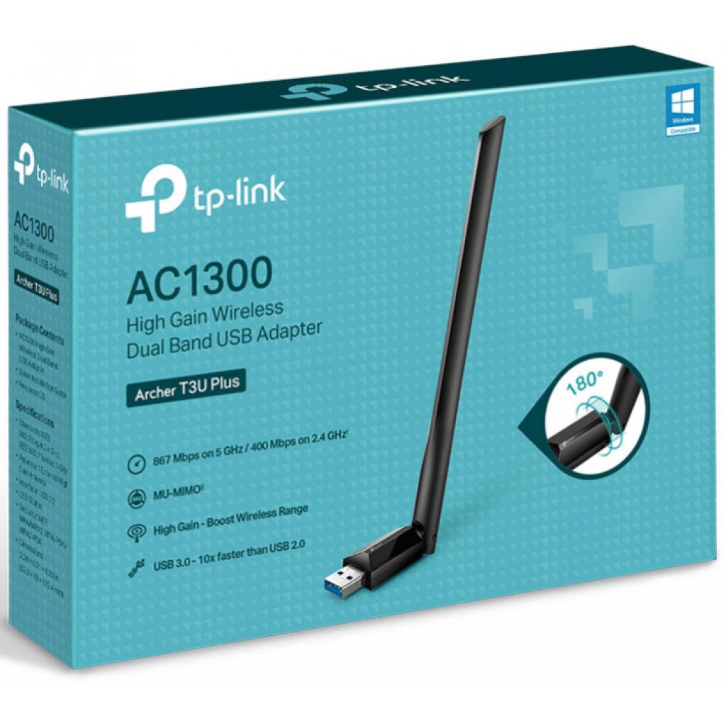 Мережева карта Wi-Fi TP-Link ARCHER-T3U-PLUS - фото 2 Мережева карта Wi-Fi TP-Link ARCHER-T3U-PLUS - фото 2