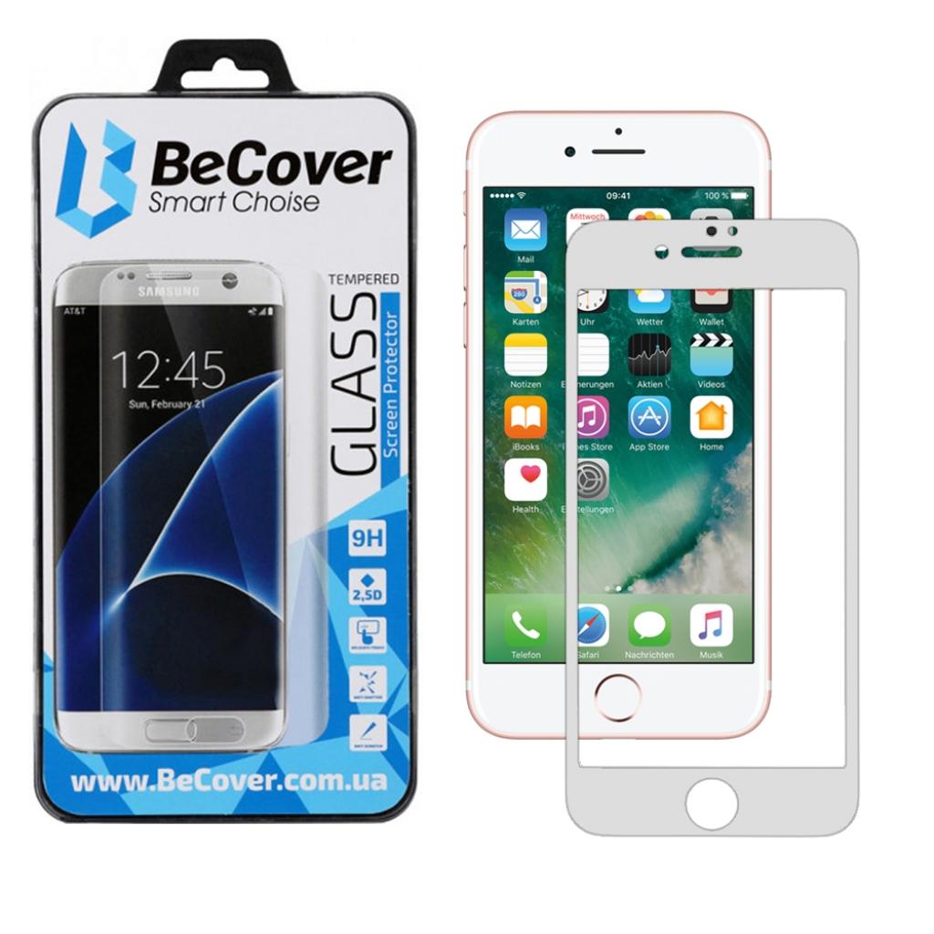 Скло захисне BeCover Apple iPhone 7 Plus / 8 Plus 3D White (701043) - фото 1 Скло захисне BeCover Apple iPhone 7 Plus / 8 Plus 3D White (701043) - фото 1