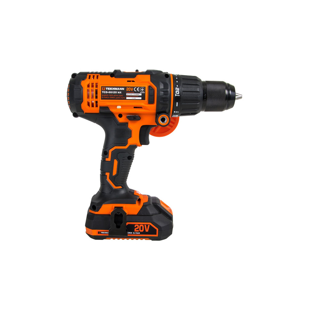 Шуруповерт Tekhmann TCD-60/i20 kit (848394) - фото 3 Шуруповерт Tekhmann TCD-60/i20 kit (848394) - фото 3