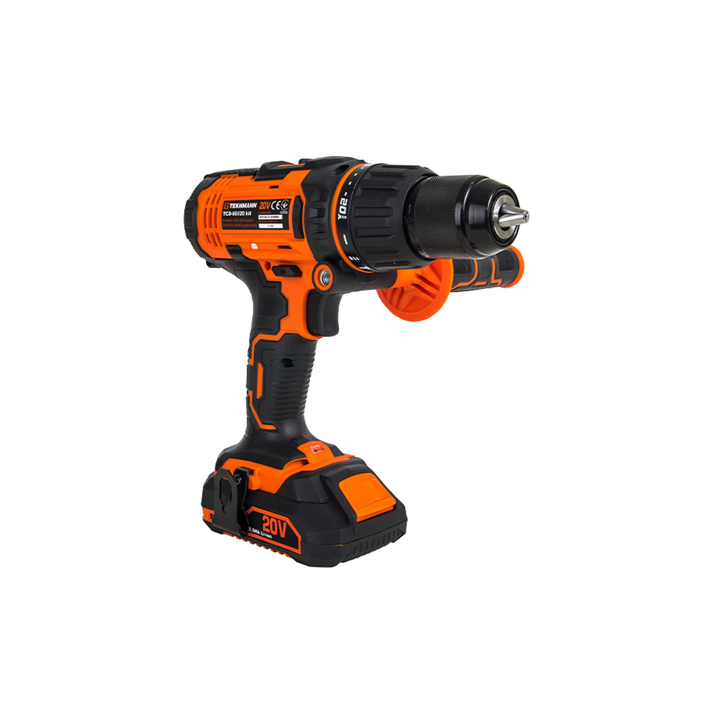 Шуруповерт Tekhmann TCD-60/i20 kit (848394) - фото 4 Шуруповерт Tekhmann TCD-60/i20 kit (848394) - фото 4