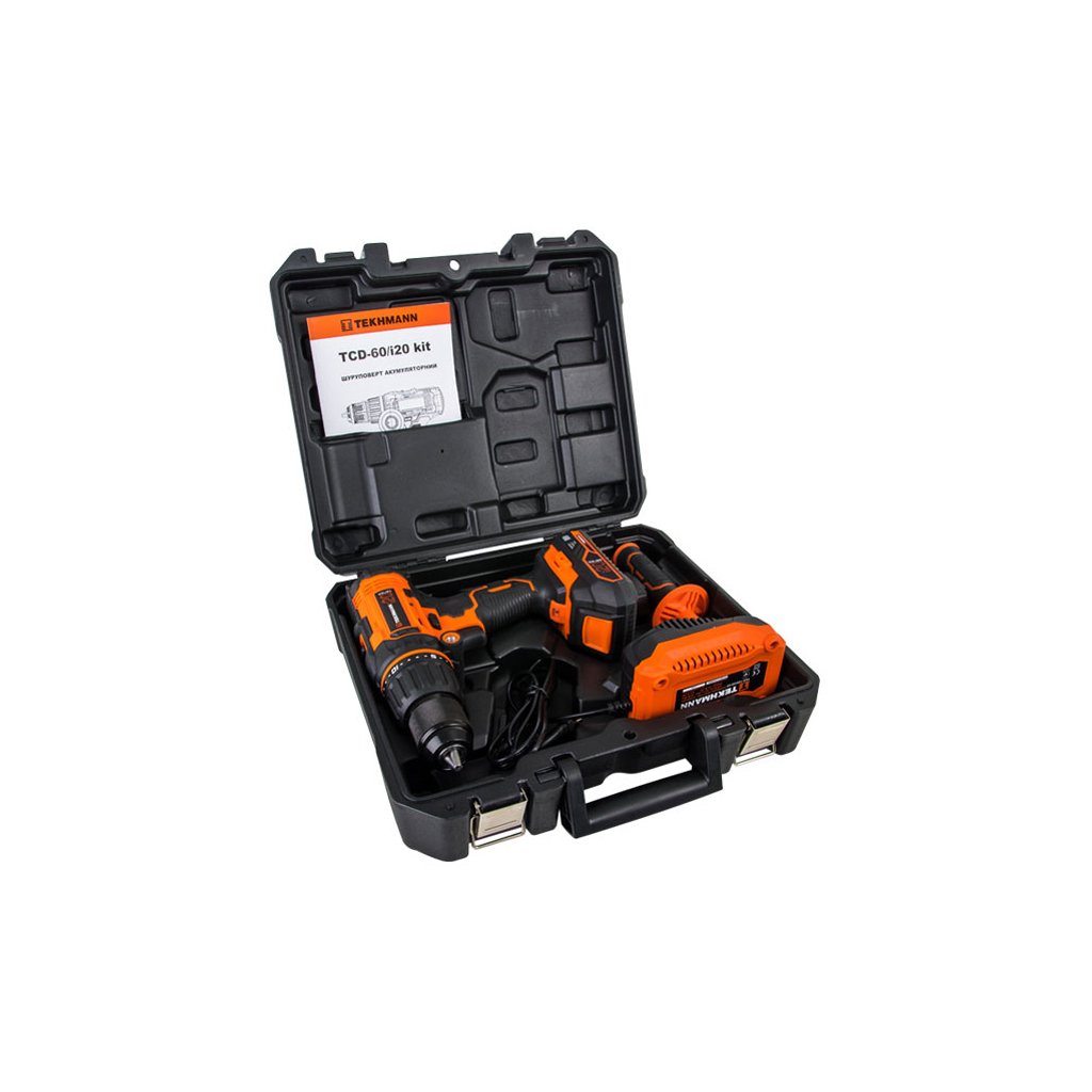 Шуруповерт Tekhmann TCD-60/i20 kit (848394) - фото 5 Шуруповерт Tekhmann TCD-60/i20 kit (848394) - фото 5