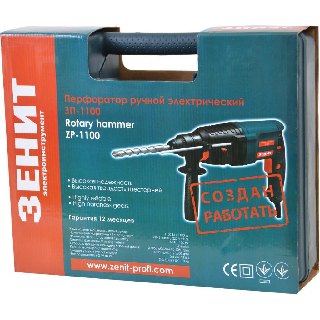 Перфоратор Зеніт ЗП-1100 (831362) - фото 4 Перфоратор Зеніт ЗП-1100 (831362) - фото 4