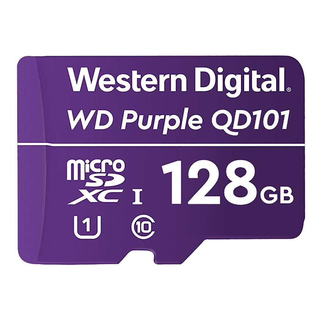 Карта пам'яті WD 128GB microSDXC class 10 UHS-I (WDD128G1P0C) - фото 1 Карта пам'яті WD 128GB microSDXC class 10 UHS-I (WDD128G1P0C) - фото 1