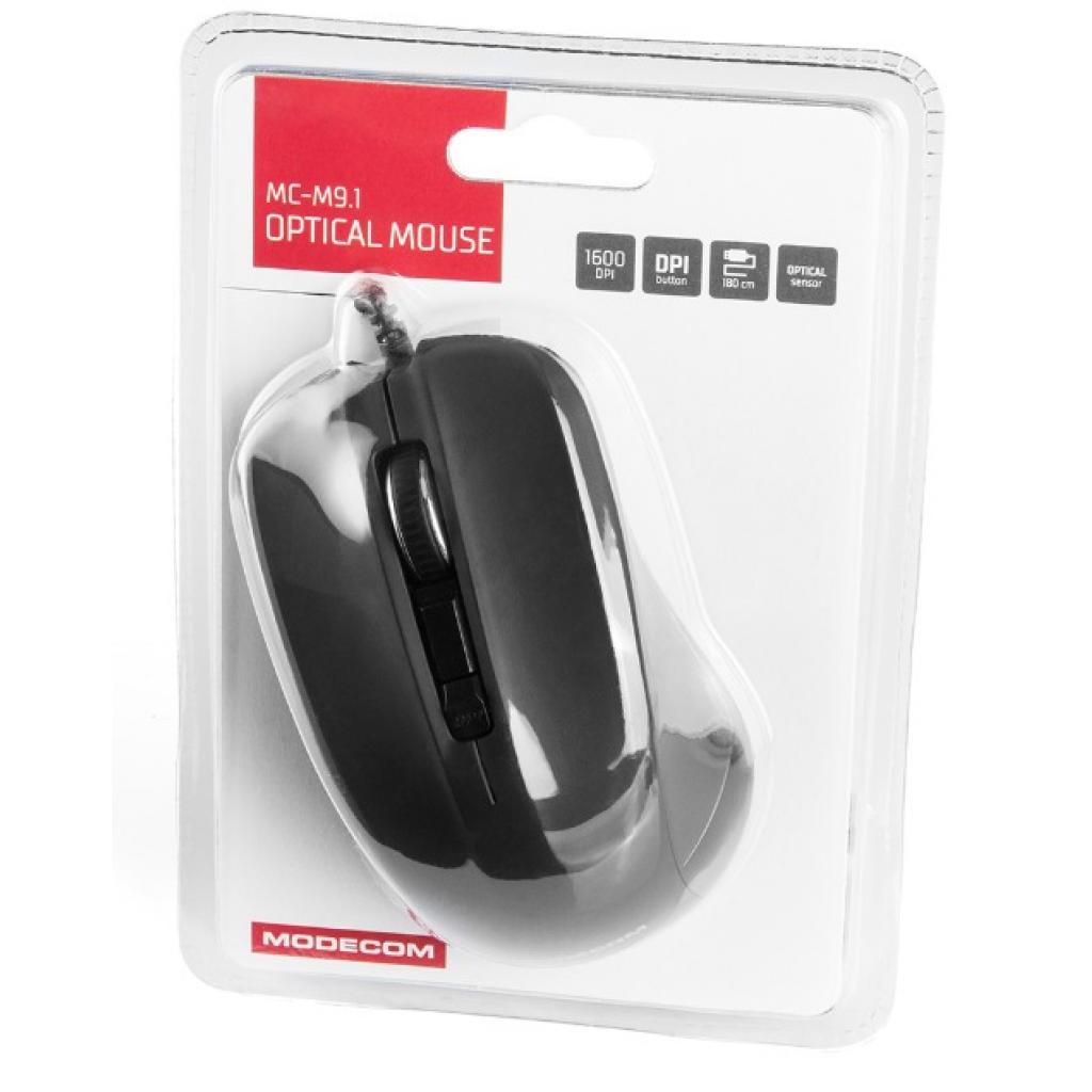 Мишка Modecom MC-M9.1 USB Black (M-MC-00M9.1-100) - фото 5 Мишка Modecom MC-M9.1 USB Black (M-MC-00M9.1-100) - фото 5