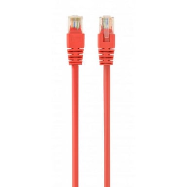 Патч-корд 0.5м UTP cat 6 CCA red Cablexpert (PP6U-0.5M/R) - фото 1