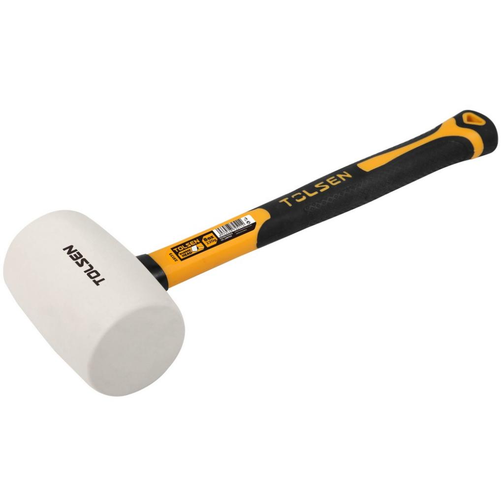 Киянка Tolsen гумова 450 г біла (25175) Киянка Tolsen гумова 450 г біла (25175)