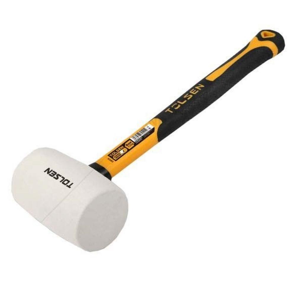 Киянка Tolsen гумова 675 г біла (25177) - фото 1 Киянка Tolsen гумова 675 г біла (25177) - фото 1