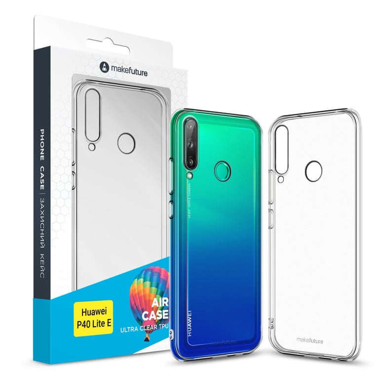 Чохол до мобільного телефона MakeFuture Huawei P40 Lite E Air (Clear TPU) (MCA-HUP40LE) - фото 1
