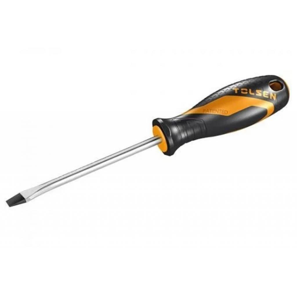 Викрутка Tolsen Ерго приямою шліц 6.5х150 мм (20004) - фото 1 Викрутка Tolsen Ерго приямою шліц 6.5х150 мм (20004) - фото 1