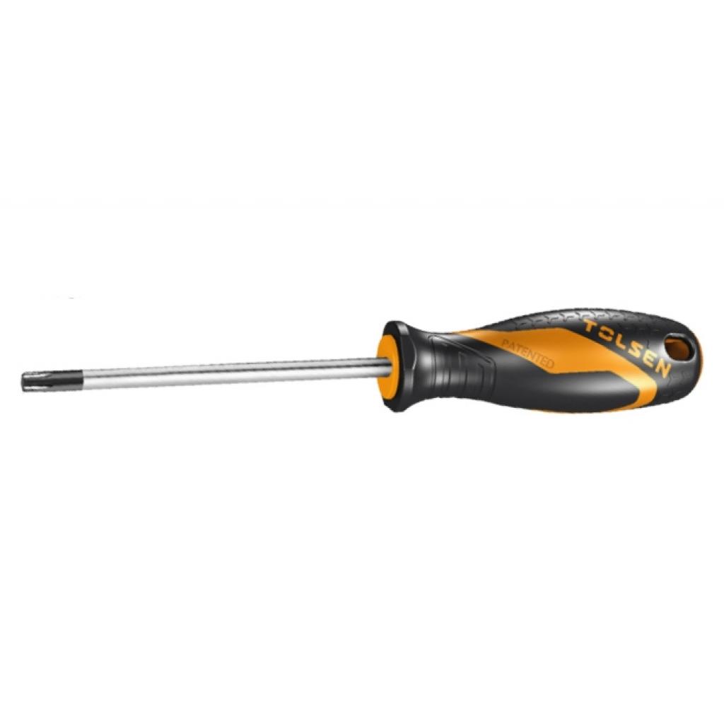 Викрутка Tolsen Ерго Торкс Т25*4,5*100мм (20174) - фото 1 Викрутка Tolsen Ерго Торкс Т25*4,5*100мм (20174) - фото 1