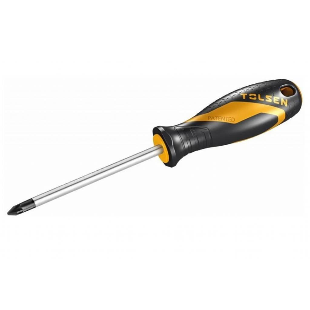 Викрутка Tolsen Ерго хрестова PZ 2х100 мм (20164) - фото 1