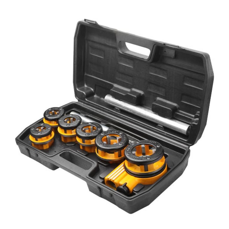 Набір інструментів Tolsen для нарізання різьблення 1/4″-1.1/4″ ПРОФІ (33011)