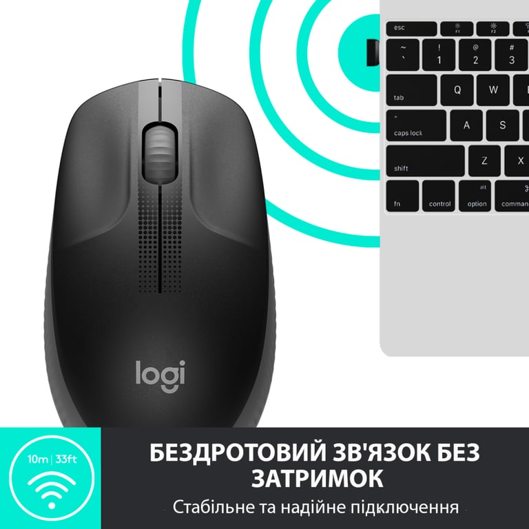 Мишка Logitech M190 Charcoal (910-005905) - фото 4