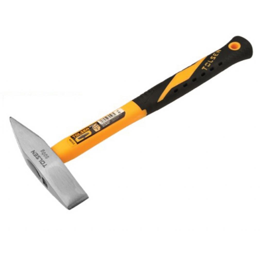 Молоток Tolsen зварювальника 500 г ручка скловолокно (25188) - фото 1 Молоток Tolsen зварювальника 500 г ручка скловолокно (25188) - фото 1